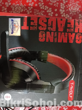 Wolf Gaming Headphone ( NEW )